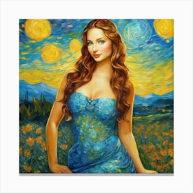 Starry Nightbth Canvas Print