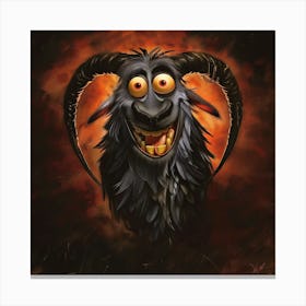 Goatee Canvas Print