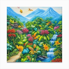 Tropical Paradise 6 Canvas Print