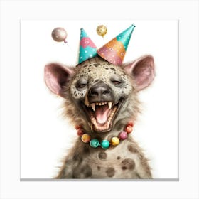 Hyena Canvas Print