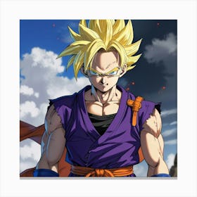 Dragon Ball Z Wallpaper 92 Canvas Print