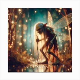 Old sour Fairy Canvas Print