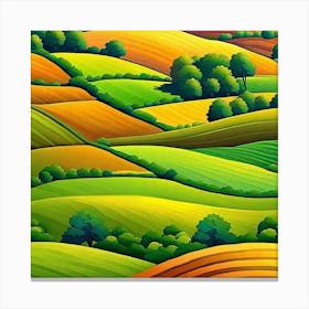 Landscape Painting 157 Canvas Print