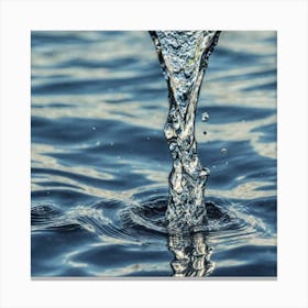 Water Drop 4 Canvas Print