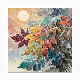 Autumn Leaves Canvas Print