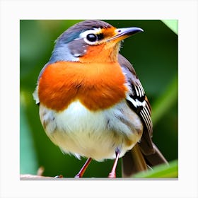 Robin 8 Canvas Print