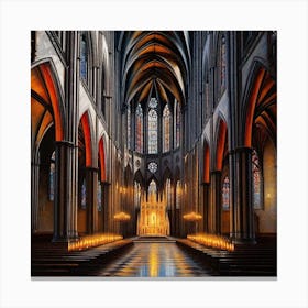 Mystic Cathedral Canvas Print