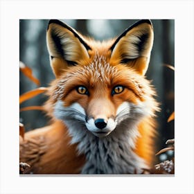 Red Fox 5 Canvas Print