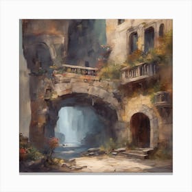 Fantasy Castle 13 Canvas Print