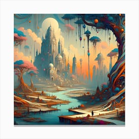 Land Of Fantasy 7 Canvas Print