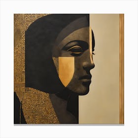 Egyptian Woman Canvas Print