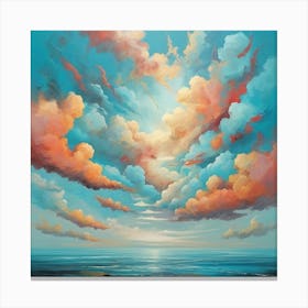 Cloudy Sky Canvas Print