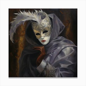 Masquerade Canvas Print