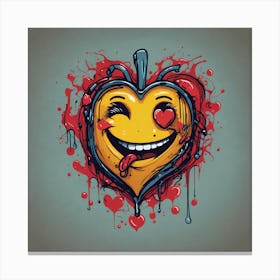 Heart Of Love Canvas Print