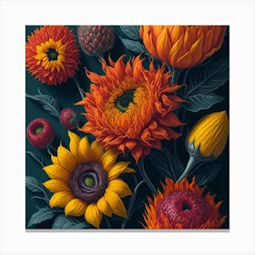 Sunflowers 3 Canvas Print