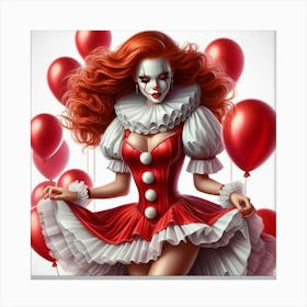 Pennywise 7 Canvas Print