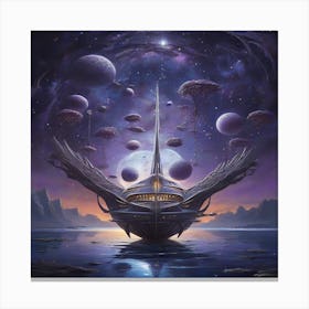 Spaceship 1 Canvas Print