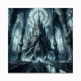 Dark Cathedral Canvas Print