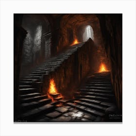 Throw away the key Canvas Print