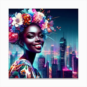 Futuristic. Canvas Print