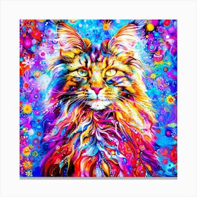 Kitty Fairy - Maine Coon Cat Canvas Print