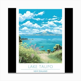 Lake Taupo Canvas Print