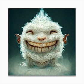 Cute Troll Canvas Print