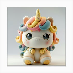 Unicorn Toy 16 Canvas Print