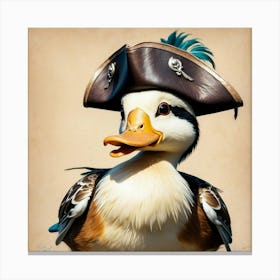 Pirate Duck Canvas Print