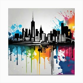 New York City Skyline 71 Canvas Print
