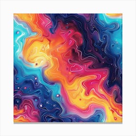 Abstract Aura (1) Canvas Print