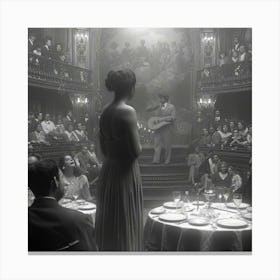 Night At The Opera Canvas Print