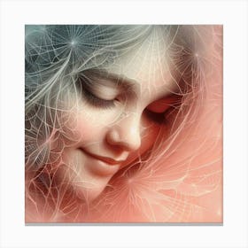 Dreaming Girl Canvas Print