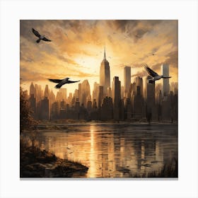 New York City 5 Canvas Print