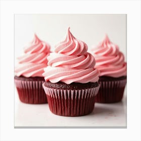 Red Velvet Cupcakes Kitchen Stampe su tela