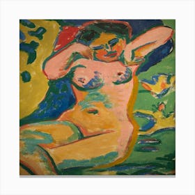 Nude Nude 4 Canvas Print