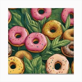 Donut Plant Art Print 0 Canvas Print