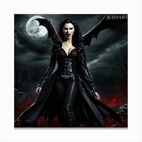 Demons And Vampires Canvas Print