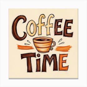 Coffee Time Canvas Print