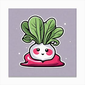 Radish 37 Canvas Print