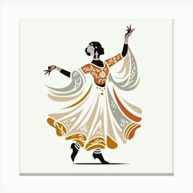 Indian Dancer 1 Canvas Print