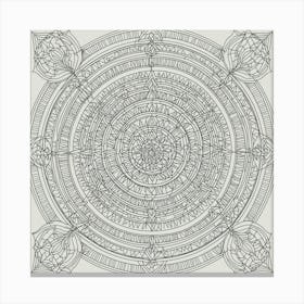 Mandala 12 Canvas Print