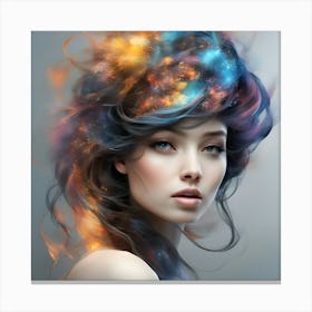 Mystical Maiden. Canvas Print