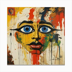 Egyptian Eye Canvas Print