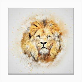 Lion Head Canvas Art Canvas Print