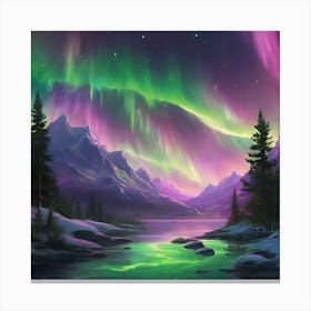 Aurora Borealis3 Canvas Print