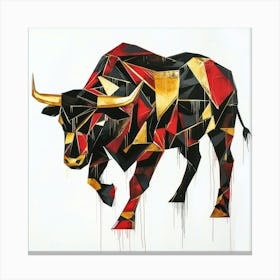 Bull Canvas Print Toile