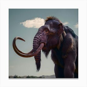 Woolly Mammoth Canvas Print