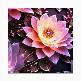 Lotus Flower 98 Canvas Print