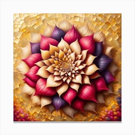 Dahlia 13 Canvas Print